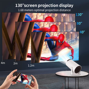 Hy300 Android 11.0 Led Projector Wifi6 + Bt5.0 - Image 3