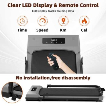 Home Walking Pad Foldable Under Desk Walking Pad Pro Treadmill Curved Portable Treadmills Machine for Home With Telecontrol - Image 2