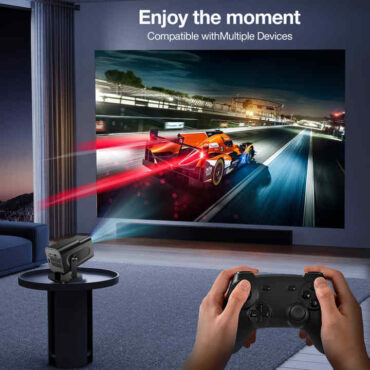 New 4K Hy320 Magcubic Portable Projector  1080P 300 Ansi Lumens Dual Band WiFi6 - Image 5