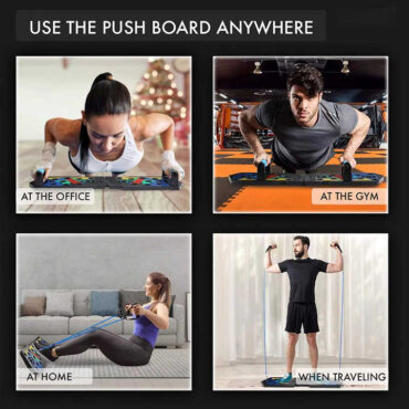 Portable Push up Board Home Workout Exercise Equipment Push up Board - Image 2