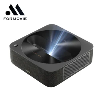 Formovie R1 Nano 1080P Laser Projector 1200 ANSI Lumens Ultra Short Throw Cinema HDR Video Beamer For Home Theater 1080P Beamer