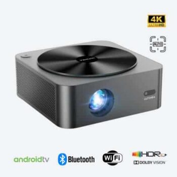 Ultimea P40 Auto Focus Smart Projector, Native 1080P 700 ANSI Peak, Projector with WiFi 6 , Outdoor Projector