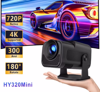 Magcubic 4K Support 720P Android 11 Projector 300ANSI HY320 MINI Dual Wifi6 BT5.0 Cinema Outdoor Portable Projetor