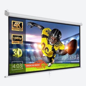 Inlight Wall Autolock Pull Down Projector Screen