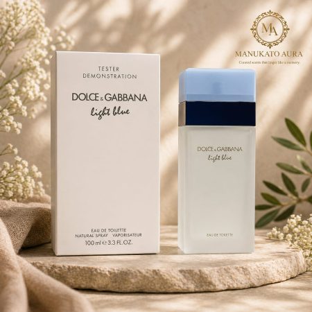 Dolce & Gabbana Light Blue Eau de Toilette Tester 100ML – Fresh, Citrus & Timeless