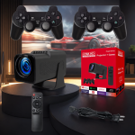 HY320 Pro Portable Game Smart Projector with 20000+ Games Home Theater Mini Pocket Projector Kids 3D
