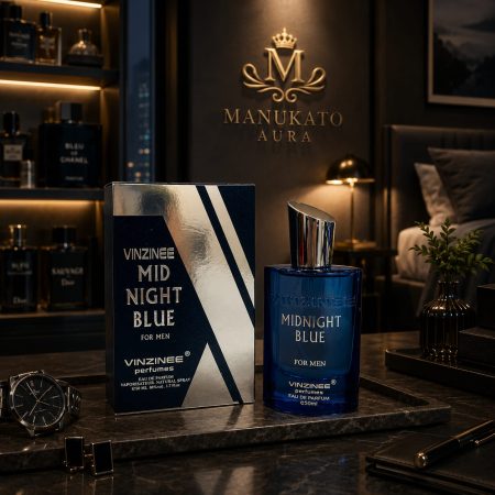 Vinzinee Midnight Blue for Men Eau de Parfum – Fresh, Aquatic & Boldly Masculine |